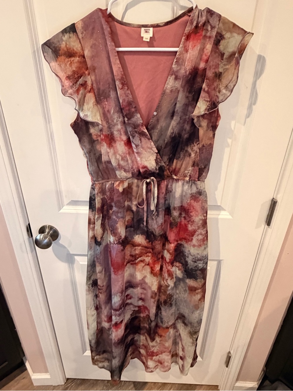 Autres Filles Floral Midi Dress Size Small